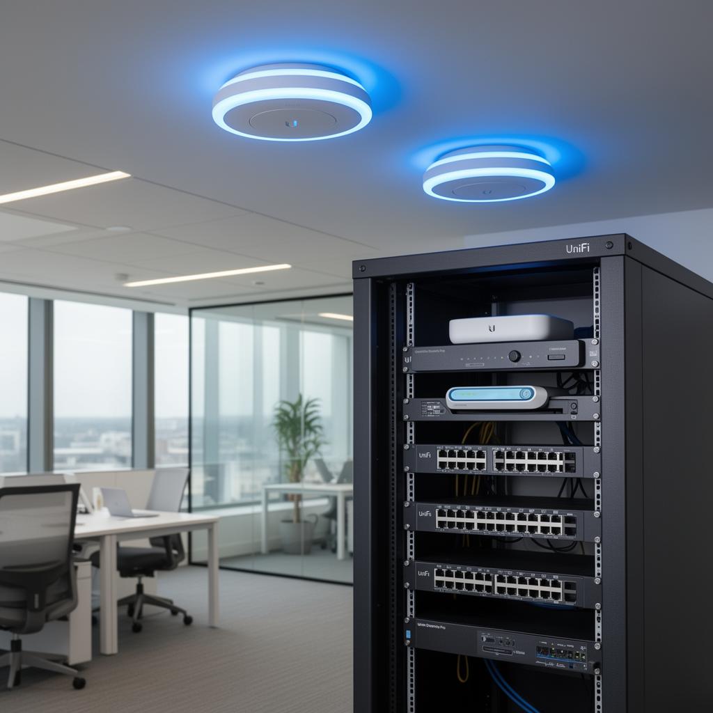 Rede WiFi Corporativa Ubiquiti